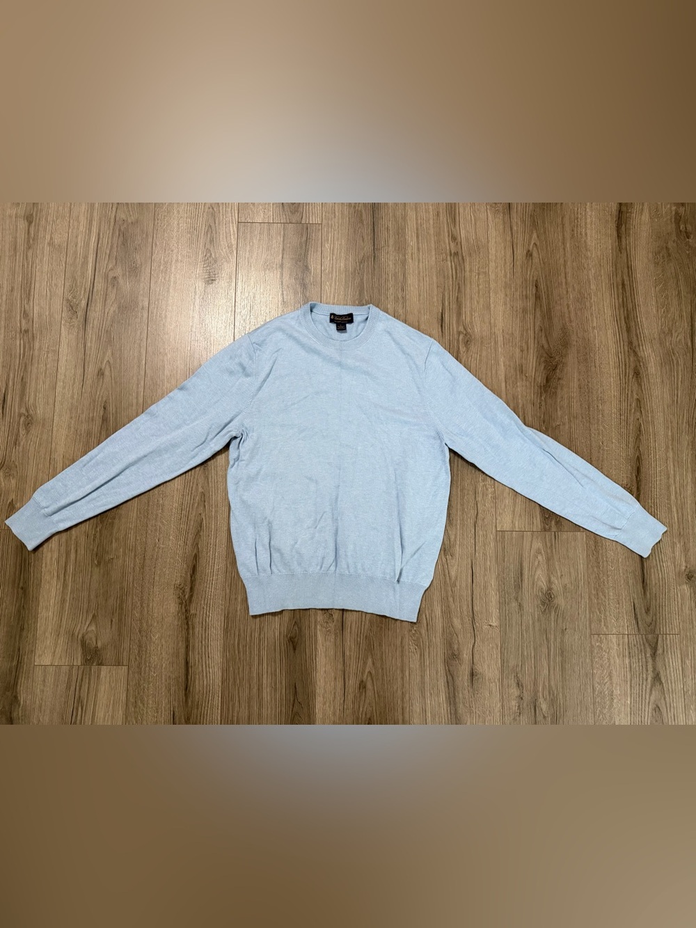 Brooks Brothers Light Blue Crewneck Sweater